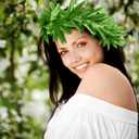 2 Pieces Tropical Fern Leaf Headband Hawaiian Tropical Leis Headband, Fern Leaf Headband Toga Headwear for Girls Women Party Supplies