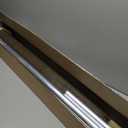 Grandekor Outdoor Roller Shade, 6' W x 6' H, Patio Roll Up Shade, Cordless, Outdoor Privacy Screen, Aluminum, Mocha