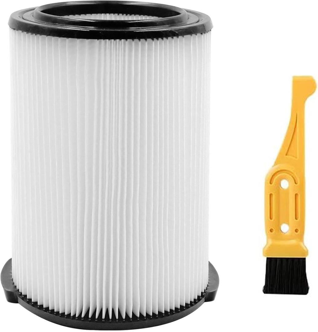 VF4000 Replacement Filter for RIDGID 72947 5-20 Gallon Wet/Dry Vacuums & Husky 6-9 gallon Vacuum, Replacement VF4000 Filter (1-Pack Filter)