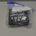 Jetec 2 Pieces Farmhouse Bathroom Signs Decor Wooden Box Sign Funny Bathroom Wall Art Rustic Wood Plaque Please Seat Yourself Decor for Home Restroom(Black)