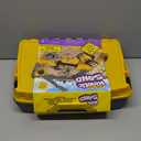 Kinetic Sand, Construction Site Folding Sandbox with 2lbs Play Sand & Toy Truck, Sensory Toys for Kids Ages 3 and up