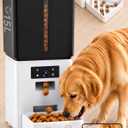 15L Large Breed Automatic Dog Feeder with Slow-Feed Bowl for Health Diet