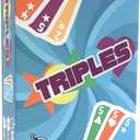 Triples - The Ultimate in Card Matching Fun for Kids, Teens and Adults. Easy to Learn and Perfect for Game Nights with Family and Friends. 2-10 Players.