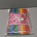 Marspark 20 Pcs Stackable Crayons Stacking Buildable Crayons Colorful Stackable Pencils Party Favors DIY Rainbow Pencil for School Office Birthday Party, 12 Colors(Vivid Color,Flat)