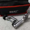 Upgraded RUIXIN PRO RX-008 Professional Knife Sharpener with 10 Whetstones, 360 Rotation Flip Design Fixed-Angle Stainless Steel Kitchen Chef Knife Sharpening Kit Abrasive Holding System Tools