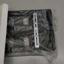 Hovadova Adjustable Mobile CPU Stand, Ventilated Computer Tower Stand with 4 Caster Wheels Fits Most PC Tower, Under Desk CPU Holder PC Floor Cart Computer Riser for Gamers and Students (Large Black)