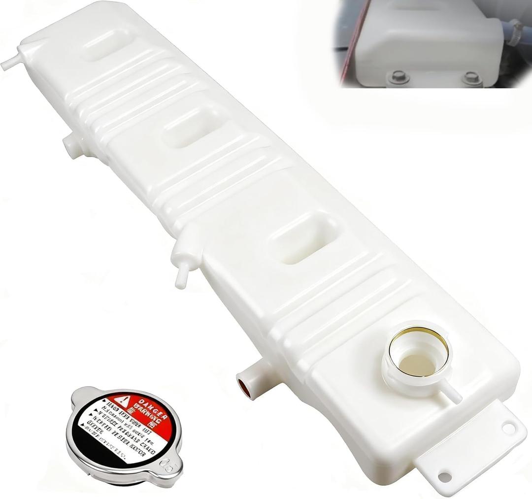 F5HT-8A080-HA Radiator Overflow Reservoir Bottle Coolant Expansion Tank Compatible with Ford Truck F600 F700 F800 B600 B700 B800 1980-1998 Replace F5HT-8A080-HA F5HZ-8A080-C F6HZ-8A080-B