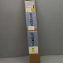 No Tools No Drill Cordless Roman Shades for Indoor Windows 100% Blackout, for Window Size 23" W 64" H White