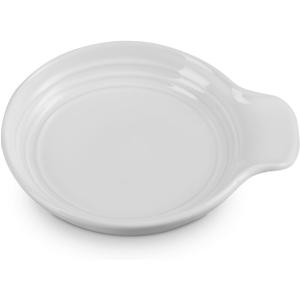 Le Creuset Signature Stoneware Spoon Rest, 6 Inches, White