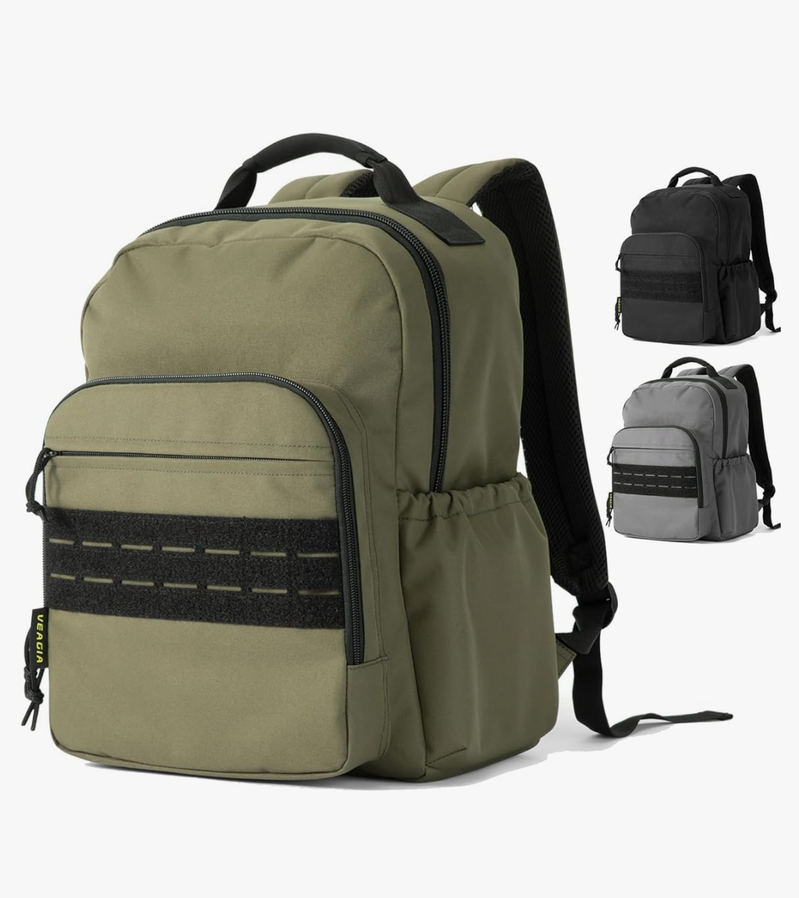 VEAGIA Tactical Travel Laptop Backpack For Men Large Heavy Duty Work Backpack Airline Approved Hiking Waterproof Backpack