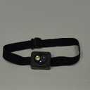 Mini Head Mounted Action Camera with Light, 2MP 1080P 45 Adjustable Headlamp Headlight Body Camera, Gesture Control Light Wearable Camcorder