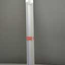 AOSKY Cordless Zebra Blinds for Windows Pull Down Roller Window Shades Dual Layer Light Filtering Privacy for Day and Night, Free-Stop Door Shades for Home Easy to Install (46" W X 72" H, White)