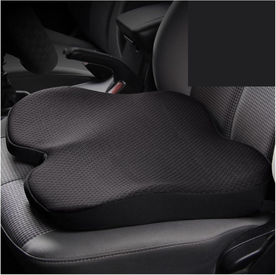 Car Lumbar Support Headrest Neck Pillow Support Universal Soft Neck Pillows Cushion Car Memory Foam Lumbar Pillow Back Support (Cushion), aQuFengGan234