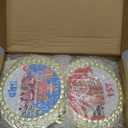 Tondiamo 3 Pieces Christmas Medals Champ Chain Trophy 6 x 5.25 Inches Xmas Jumbo Award 1st 2nd 3rd Prize for Women Men Family Xmas Holiday Party Decoration Prize Gift