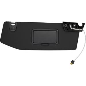 Sun Visor Fits for 2018-2023 Jeep Wrangler 2020-2023 Jeep Gladiator Passenger Right Side with Light Replace# 6CD23TX7AN
