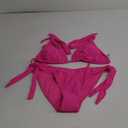 Women Halter Bikini Set - Two Piece Triangle Swimsuit Tie Bathing Suit 2025 Cute Swimwear, Size M