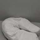 Side Sleeper Support Pillow with Ear Hole, J Shaped Body Pillow for Side Sleeping, Pillow with U Shaped Contoured Support for Neck, Back, and Shoulder Pain Relief, Correct Spine(#1)