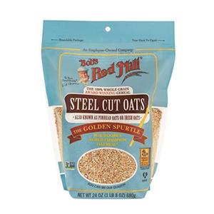 Bob's Red Mill Steel Cut Oats, 24oz (Pack of 1) - Non GMO, Whole Grain, Vegan, Kosher Pack of 4 Jan 19,28