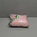 ZESICA Women's 2026 Summer Square Neck Short Puff Sleeve Solid Color High Waist Casual Smocked Flowy A Line Tiered Midi Dress (Pink), XL