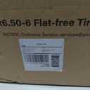 13x5.00-6 Flat Free Tire and Wheel for Lawn Mower Tractor Front Tire
