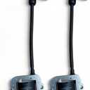 2pcs Ignition Coil Module LC2P77F Fits Toro Titan TimeCutter Exmark Series Riding Lawn Mowers 136-7883 139-0720 127-9216 compatible With PREDATOR 22HP 708cc V-Twin Engine 270920354-0001 Loncin