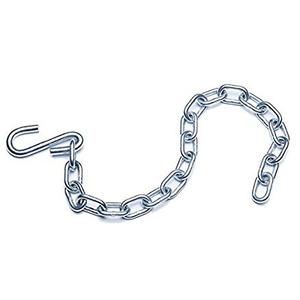  Super Heavy Duty - Stainless Steel - with S Hooks + Links Chain  58"