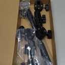 Motorcycle Mount Kit Compatible with Insta 360 X4 X5, Bike Handlebar Clamp Mounts for Gopro, 59" Invisible Selfie Stick with Double Clamp for Action Camera,Motorcycle Bicycle Riding Records