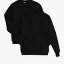 Amazon Essentials Boys and Toddlers' Fleece Crew-Neck Sweatshirts Pack Of 2 , Multipacks S, 6-7 Years