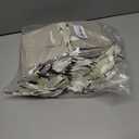 Qilery 50 Pcs Wedding Paper Gift Bags Bulk with Tissue Paper Small Gift Bags with Handle and Tags for Birthday Wedding Mothers' Day Party Business(Champagne,4.7 x 2.4 x 3.9'')