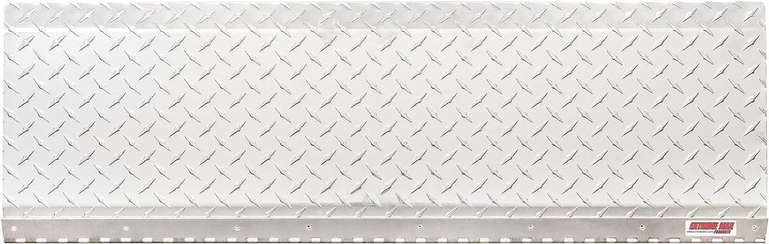 Extreme Max 3005.5262 Hinged Aluminum Trailer Door Slider Plate - 36", Silver