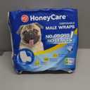 HONEY CARE All-Absorb A26 Male Dog Wrap, 50 Count, Small