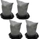 4 Pack F113 Filters Replacement for Dirt Devil Simplistik Plus 3-in-1 Stick Vacuum SD20000RED & Simplistik SD22010, Replaces Part# AD40113