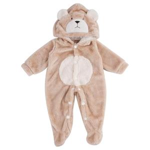 BABESIDE Reborn Baby Doll Clothes Set for 17-22 Inch Dolls Accessories, Cute Bear Baby Doll Clothes with Hat for Realistic Baby Dolls Girls & Boys, Khaki