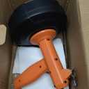 BACEYIOU Drain Snake, Drain Auger with Drill Adaptor, 25 Feet Plumbing Snake Auto Feed Flexible Hair Drain Clog Remover for Kitchen, Bathrom and Shower Sink with Gloves