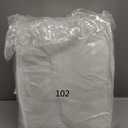 Mattress Topper Queen for Back Pain, Extra Thick Mattress Pad Cover, Plush Pillow Top, Deep Elastic Pocket, White