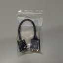 StarTech.com 1ft DVI Splitter Cable - M / F - DVI-D to 2x DVI-D Dual Video Splitter for Your Split Screen Computer Monitor (DVISPL1DD), Black