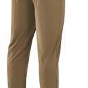 NORTHYARD Men's Joggers Athletic Workout Track Pants Running Gym Training Sweatpants with Zipper Pockets Open Hem (XX-Large, Darkkhaki)