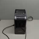 Aeitto Nugget Ice Maker Countertop, Pellet Ice Machine Soft Chewable Ice 40lbs/Day, One-Click Operation, Auto Self-Cleaning Crushed Ice Makers Stainless with Scoop for Home/Kitchen/Office (Black)