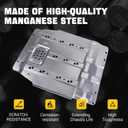 Transmission Skid Plate for Ford F150 2015-2022 4WD Manganese Steel