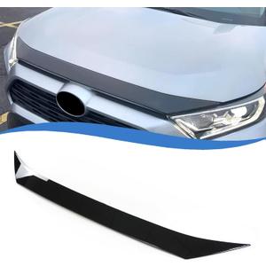 Hood Protector Bug Deflector For Toyota RAV4 LE/XLE/XSE/Limited 2019 2020 2021 2022 2023 2024 2025 Front Hood Bonnet Cover Trim Glossy Black