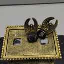 Lighthouse Christian Products Ark of The Covenant Antique Gold Tone 4.5 x 7 Hand-Cast Resin Mounted Sculpture