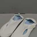 LeIsfIt Womens Wide Diabetic Shoes Adjustable Barefoot Walking Shoes Breathable Zero Drop Sneakers for Wide Width Arthritis Edema Feet (8.5 Wide)