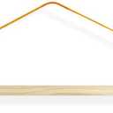 4 x Wall Scroll Wood Dowel Flag Rod Hanging Hanger Tapestry Stand Display Home Kitchen Decor Poster Accessory Banner Display Pole Garden Classroom Stakes Campsite RV Grandma House Front Door Sign Gifts