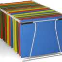 Officemate Universal Hanging File Frame, Letter and Legal Size, Rails 24 to 27, Steel, 1 Set (91966)