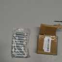 Lag Bolts 10pc M5 A2 304 Stainless Steel Metric Threaded DIN933 External Hex Hexagon Head Cap Screw Bolt Thread Tap Bolts (Color : 25mm, Size : M5)