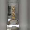 MioHHR Solid Stainless Steel Band Compatible with Apple Watch 38mm(Series 3/2/1) 40mm(Series SE/6/5/4) 41mm(Series 9/8/7) Metal Strap with Soft TPU Case for iWatch Bands for Women and Men, Gold