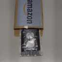 4-Pack Duplex Outlet Cover Plate, Paisley Pattern Decorative Metal Wall Plates for Electrical Outlets, 1 Gang Receptacle Cover, Black Switch Plates and Outlet Covers