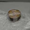 WHJY 6 pcs Clear Glass Plates, 4 inch Glass Plate Set, Small Dessert Plates Tea Plates Bulk