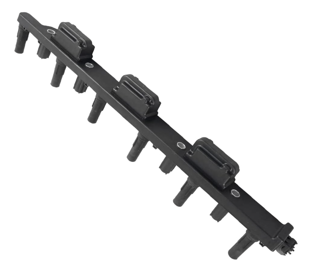 IGNITION COIL UF-296 UF296 6041476AA 56041-476AA 56041476AB 56041-476AB 5C1181 JM5502 C1263 SET OF 1 COMPATIBLE WITH JEEP CHEROKEE GRAND CHEROKEE WRANGLER 4.0L L6