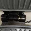 George Foreman Fully Submersible Grill, NEW Dishwasher Safe, Wash the Entire Grill, Easy-to-Clean Nonstick, Black/Grey (4-Serving)